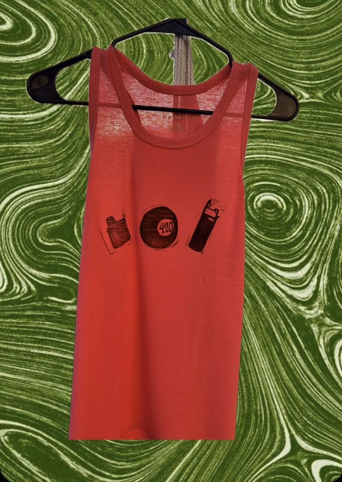 "Stoner Triad" Pink Tank