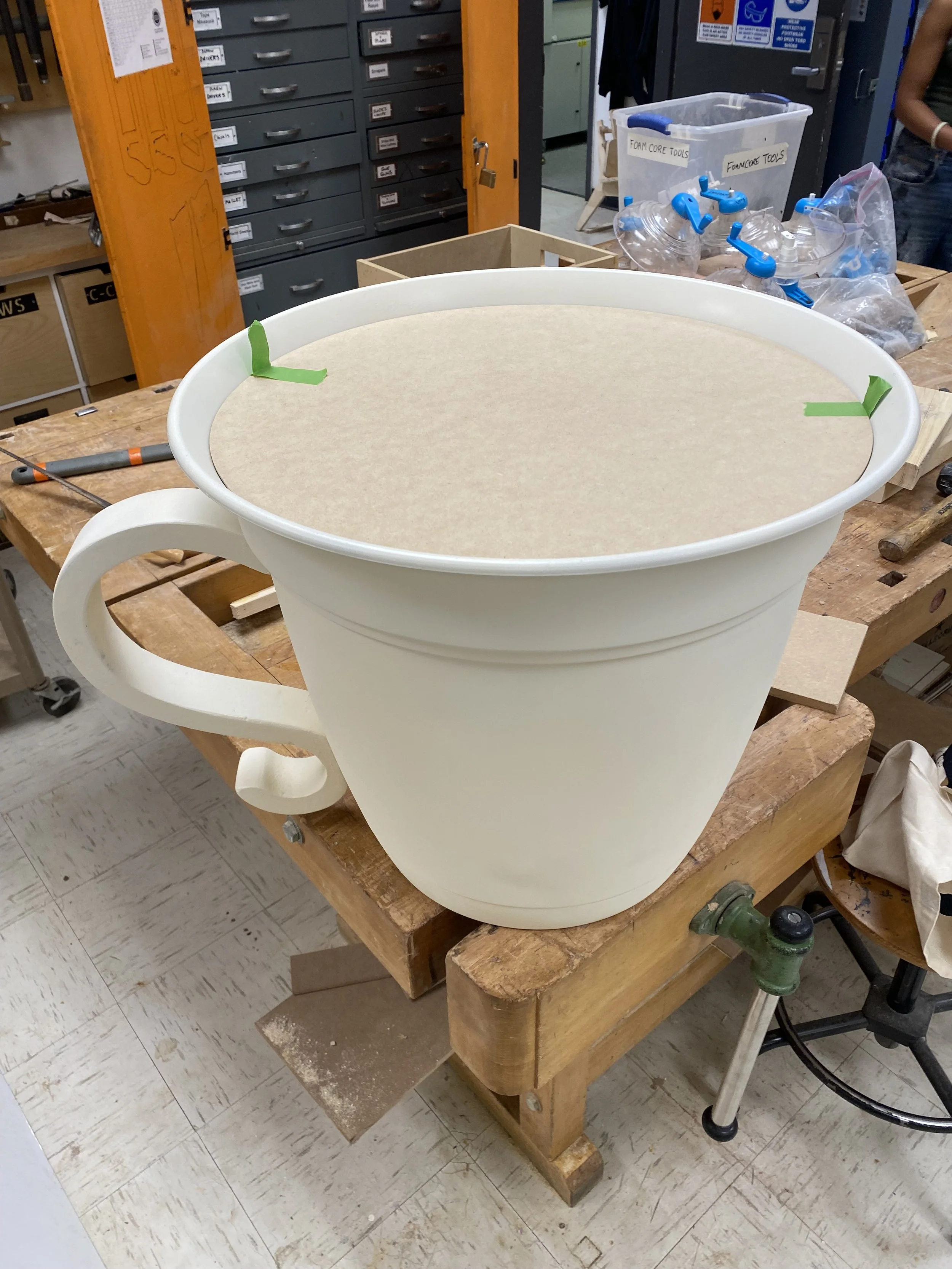 Tea cup process