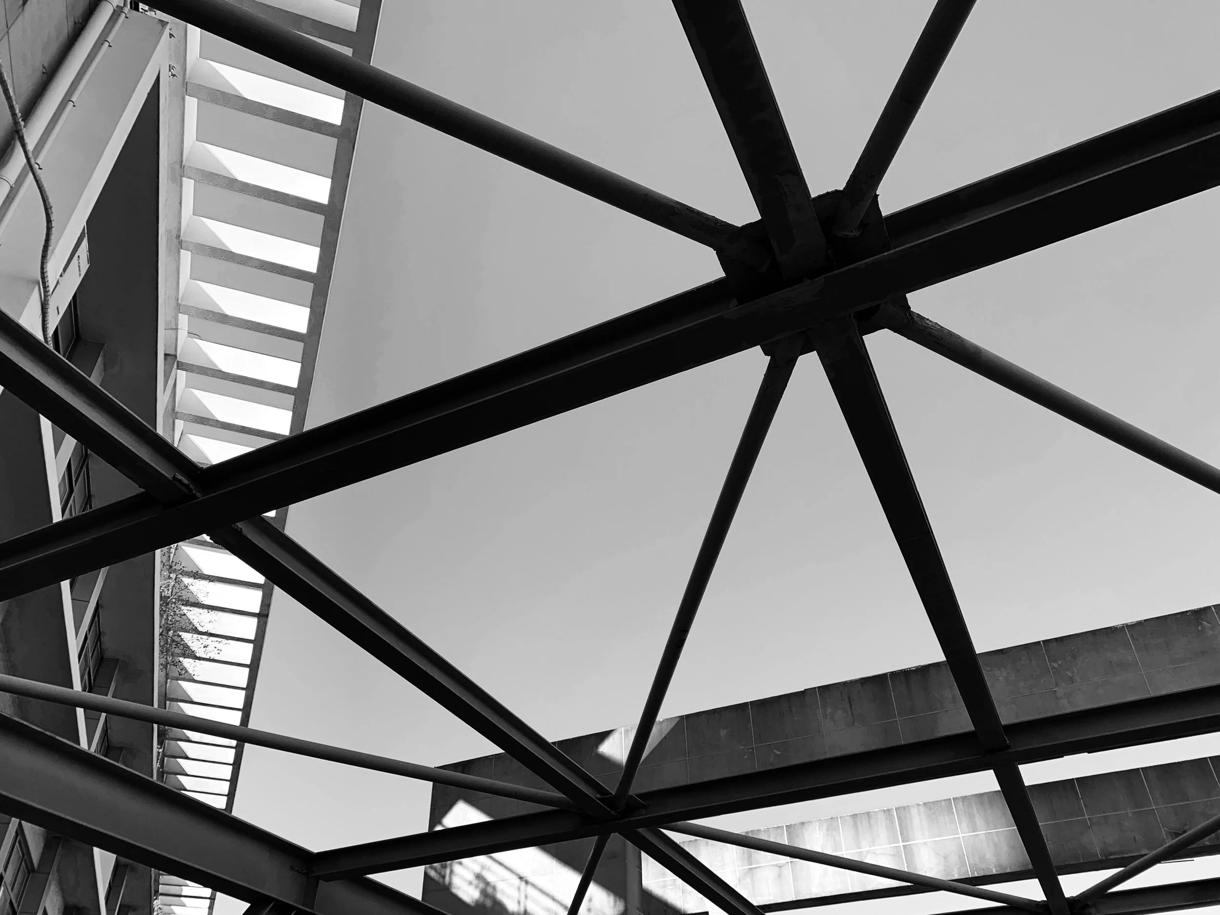 Steel and glass
