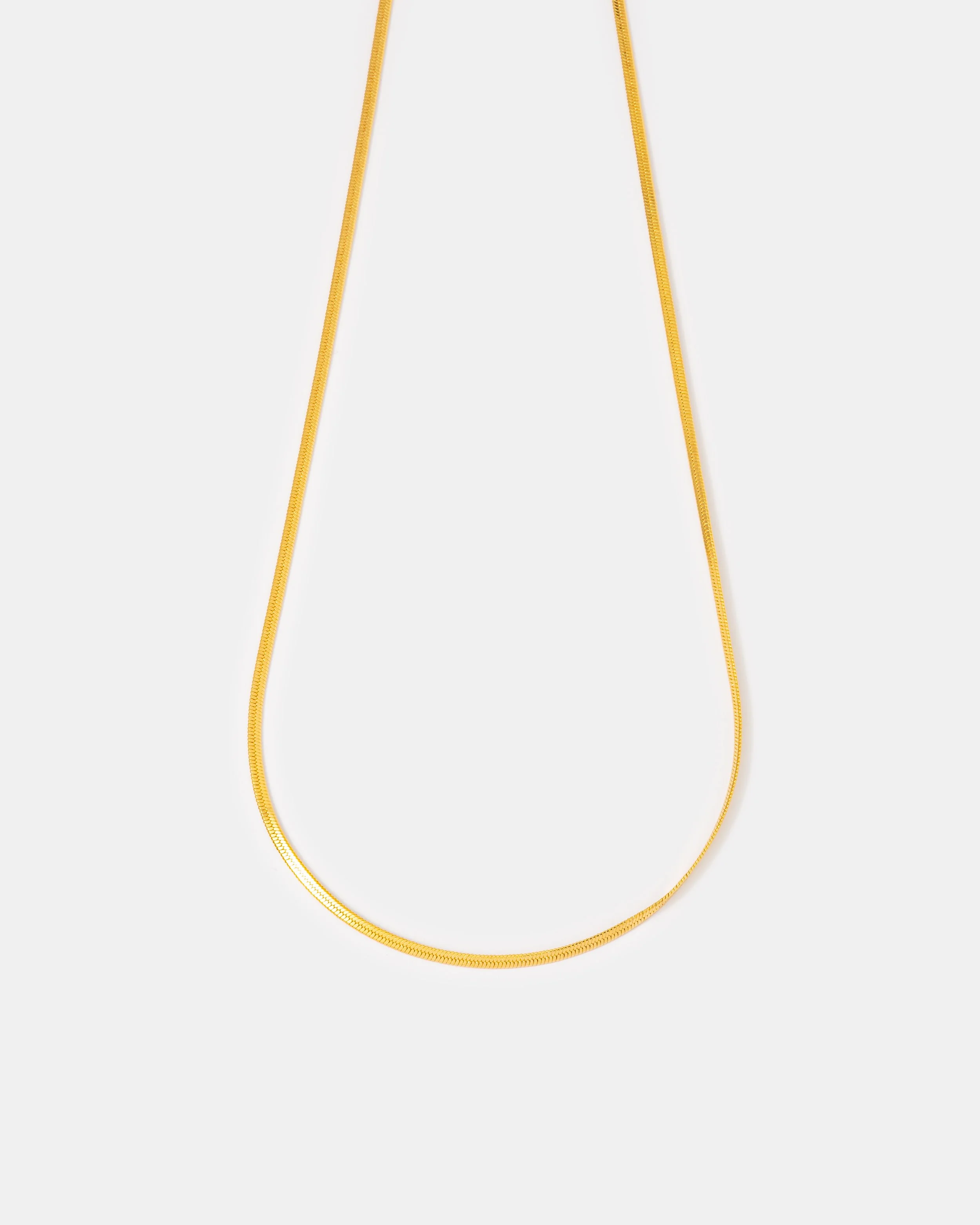 Chocker Oasis 40 cm en oro laminado 18k