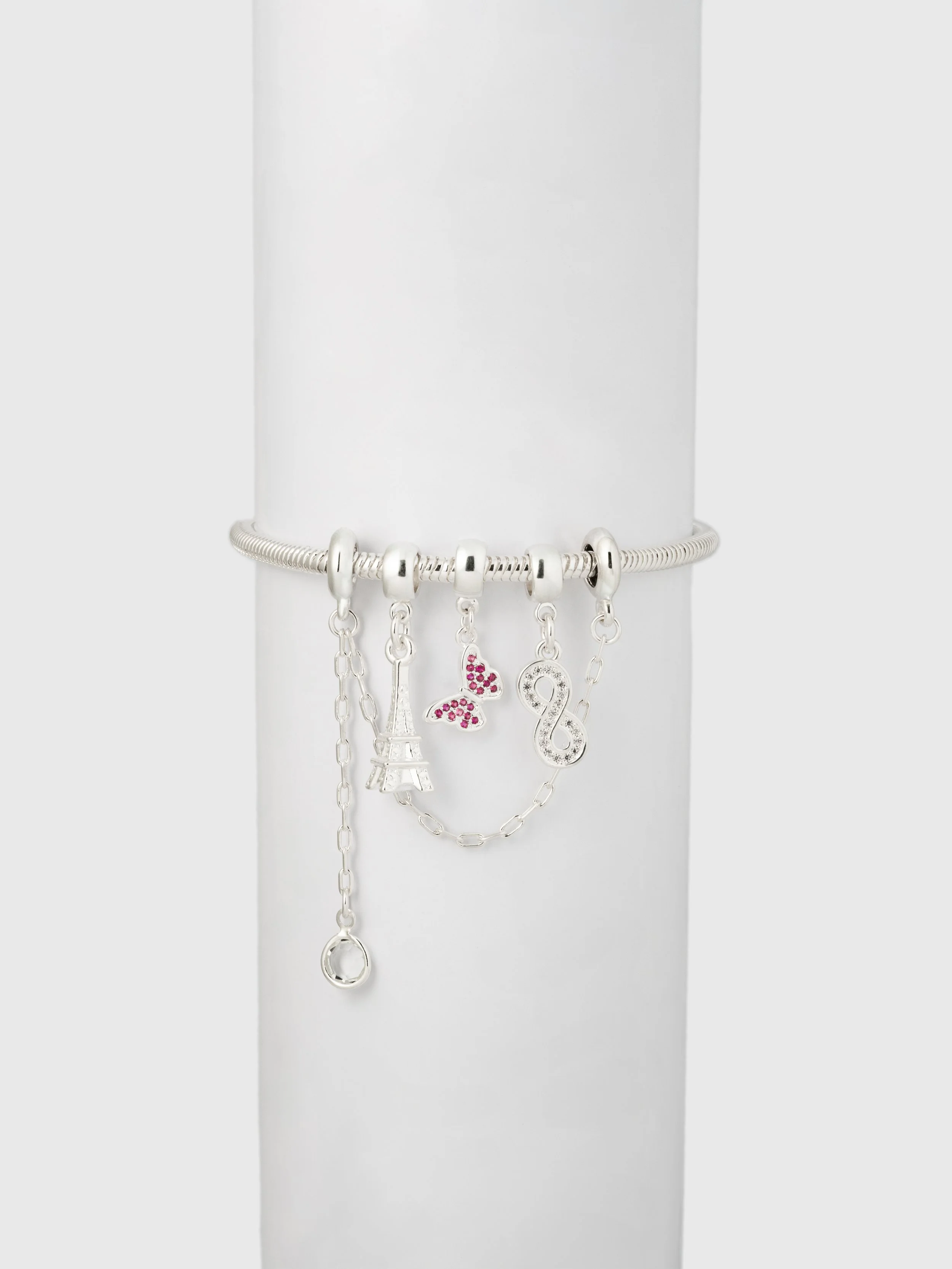 Pulsera Panda Plata Ley 925 Laminada – Brillo elegante y acabado fino