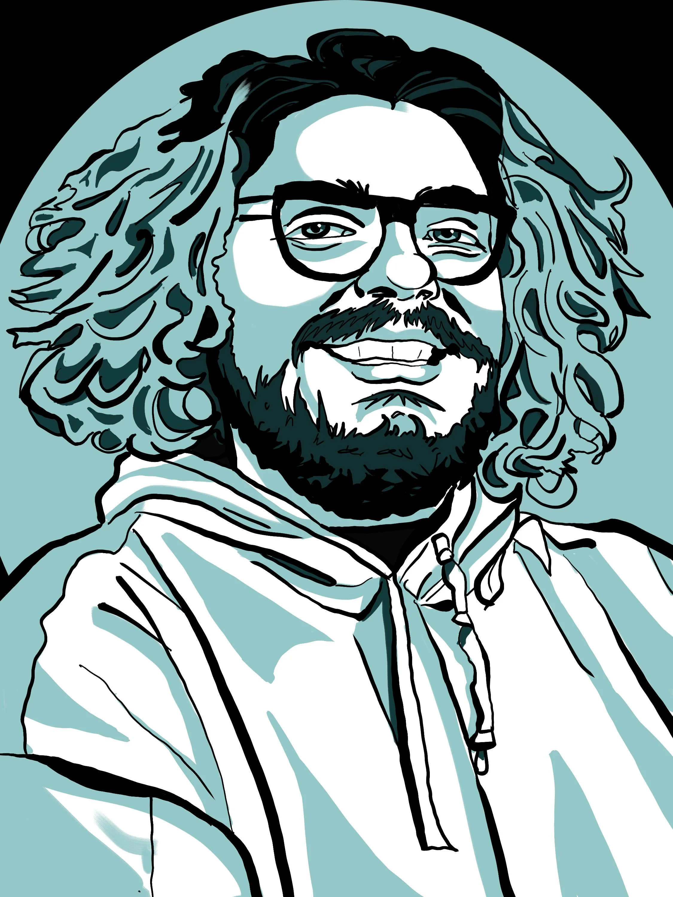 Sean from Salesmen After Hours  (ink and Digital)