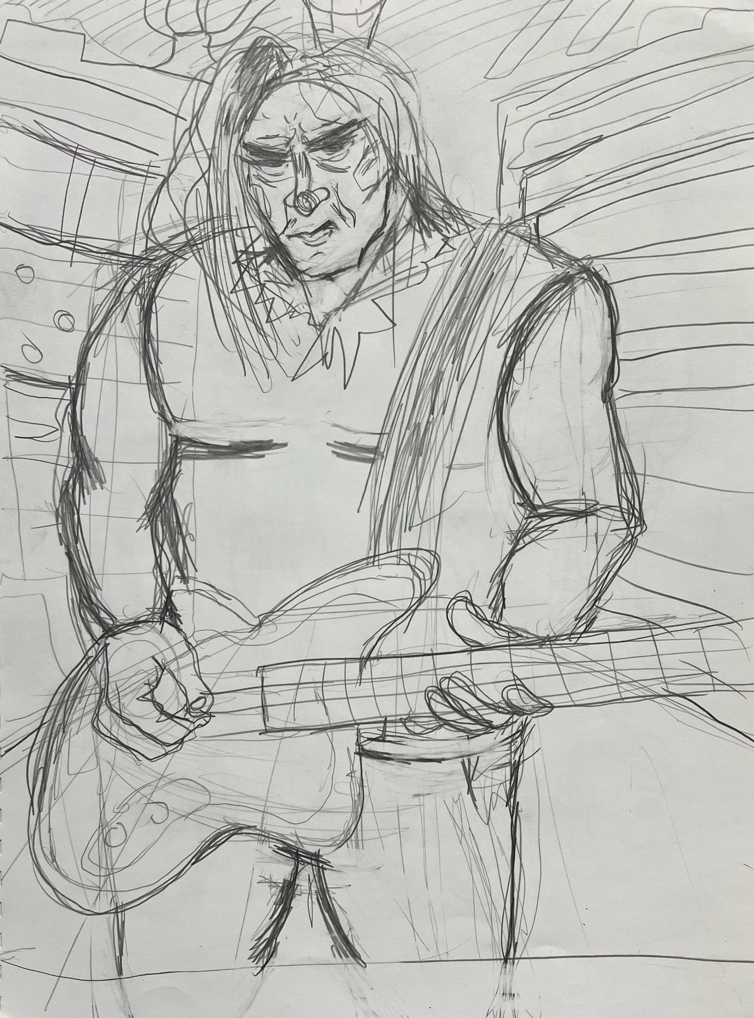 A WIP for my Frankenstien Illustration