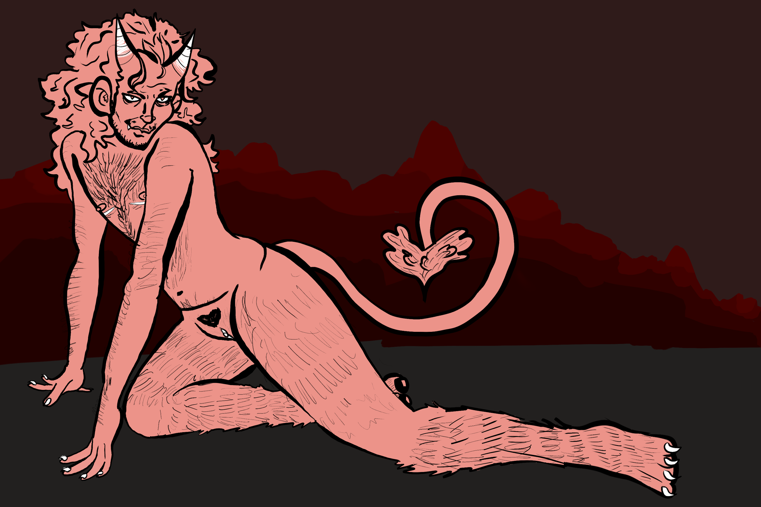 Leonos (Ink and Digital)