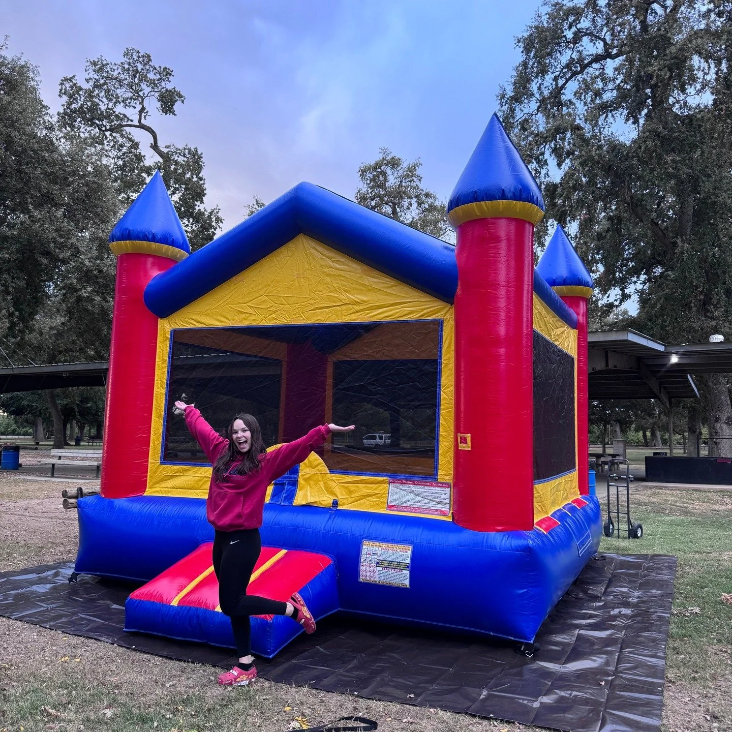 Hello everyone, and welcome to Buckin' Bouncers! We are a bounce house rental company based out of Chico and Auburn, CA. If you don't already know me, my name is Maci, and I am the founder of Buckin' Bouncers. I started this business as a way to help