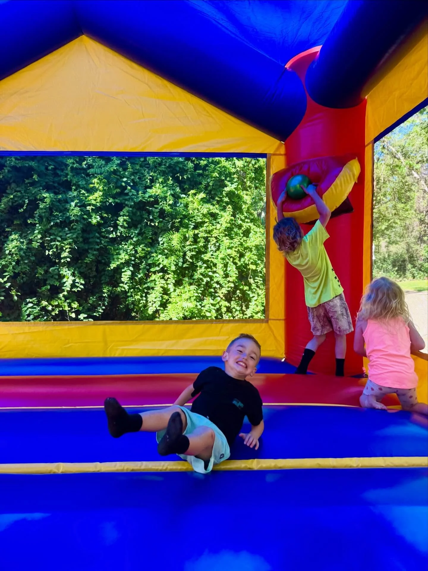 WEEKEND DEAL!!!🤑

This weekend May 1-3 book a bounce house and take $50 off of your rental.🥳

That means you could surprise your kids for only $100! 🎉 

You could finally get to be the cool parent you&rsquo;ve always wanted to be😎

Message me to 