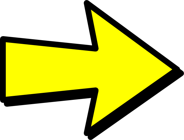 Yellow right arrow pointing to the right on a black background.
