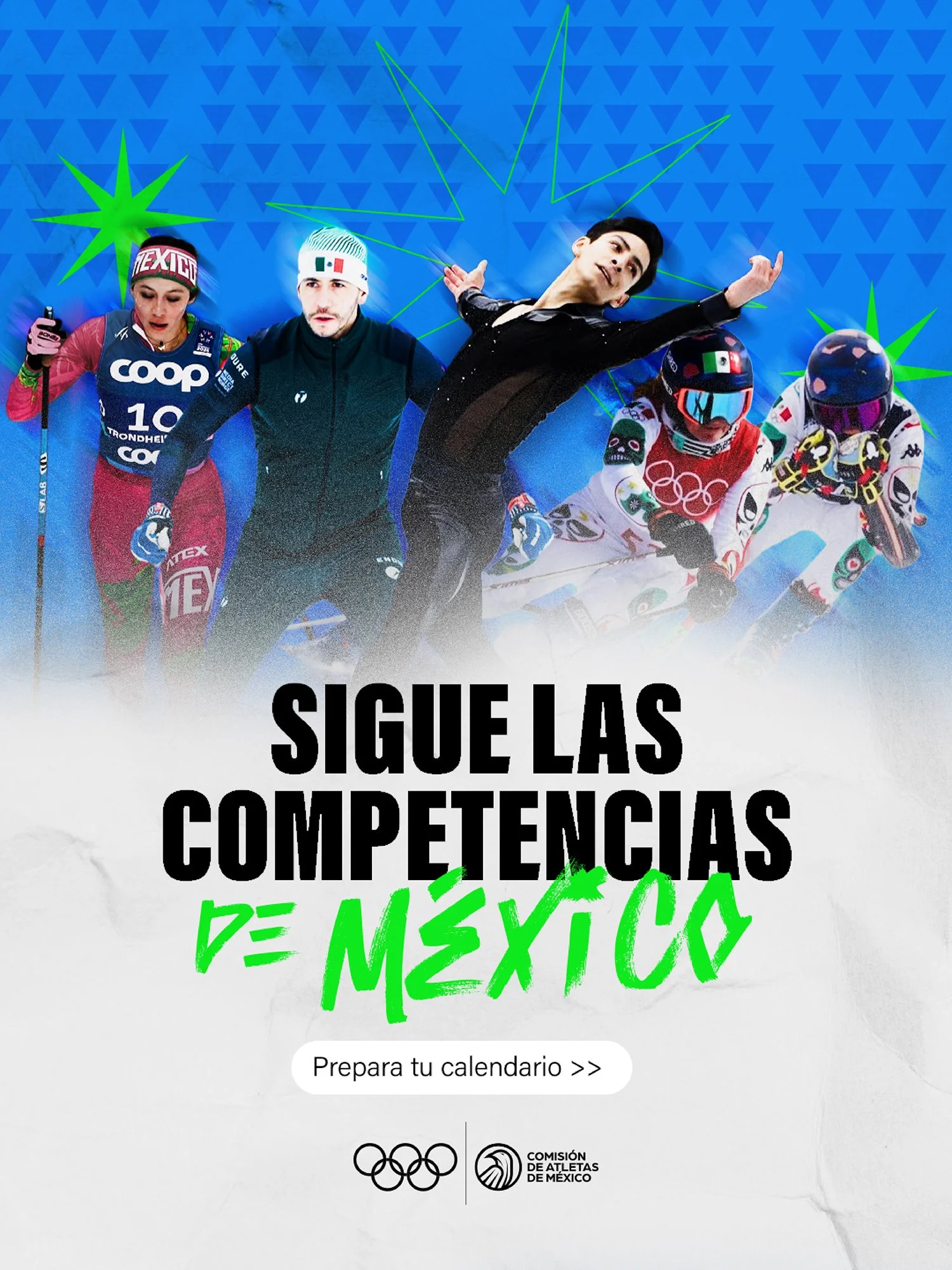 ¡Horarios Listos! Así competirán los mexicanos en Milano Cortina 2026
