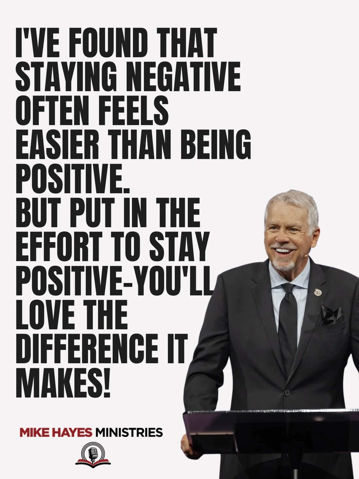 Negativity often takes less effort. That is why many people drift toward it without realizing it.

Growth requires intention. When you train your thinking toward what is constructive, faithful, and grounded in truth, the shift becomes noticeable in y