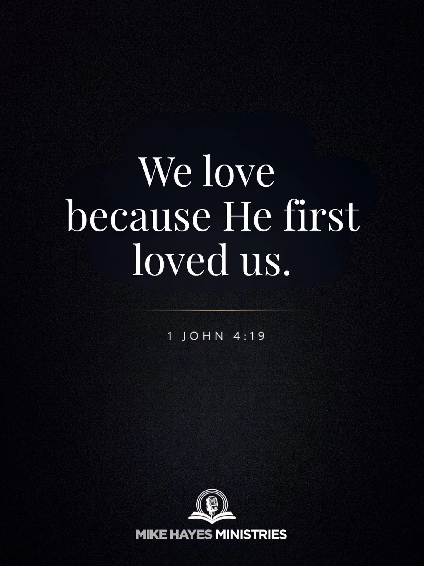 We love because He first loved us.
1 John 4:19

On a day that reminds us of love, we remember the source. God&rsquo;s love is faithful, steady, and freely given. Because of Him, we can love others with grace and patience.

Take a moment today to refl