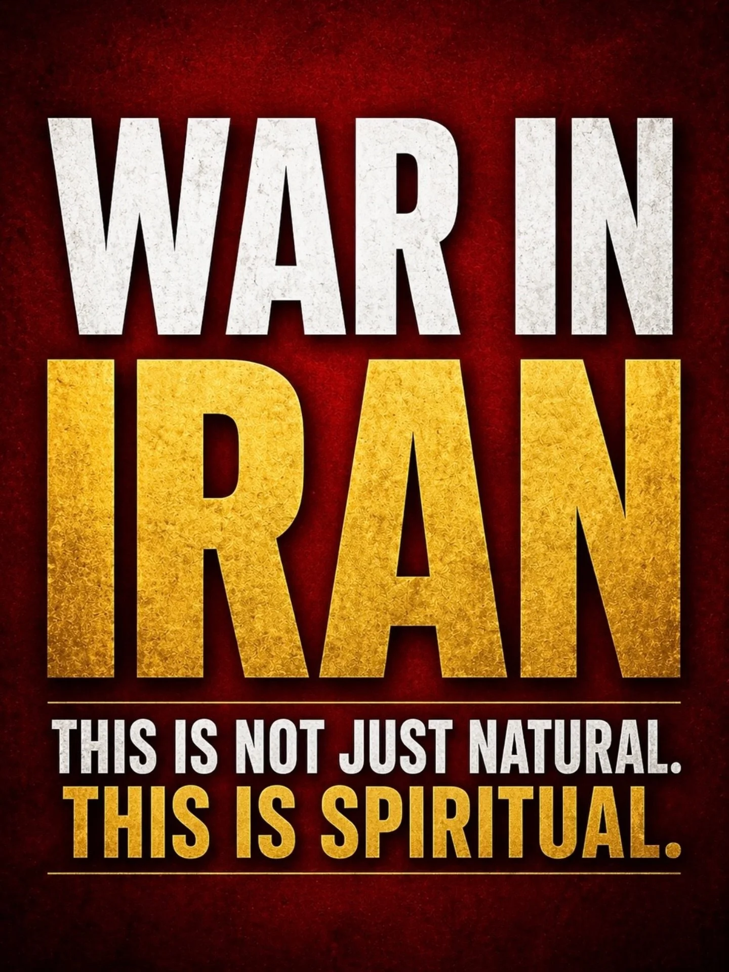 In Daniel 10, resistance delayed breakthrough, in this same region, until heaven overruled it.

We are in that kind of moment again.

What has begun
must be completed.

No agreement with oppression.
No compromise with darkness.

The cries of millions
