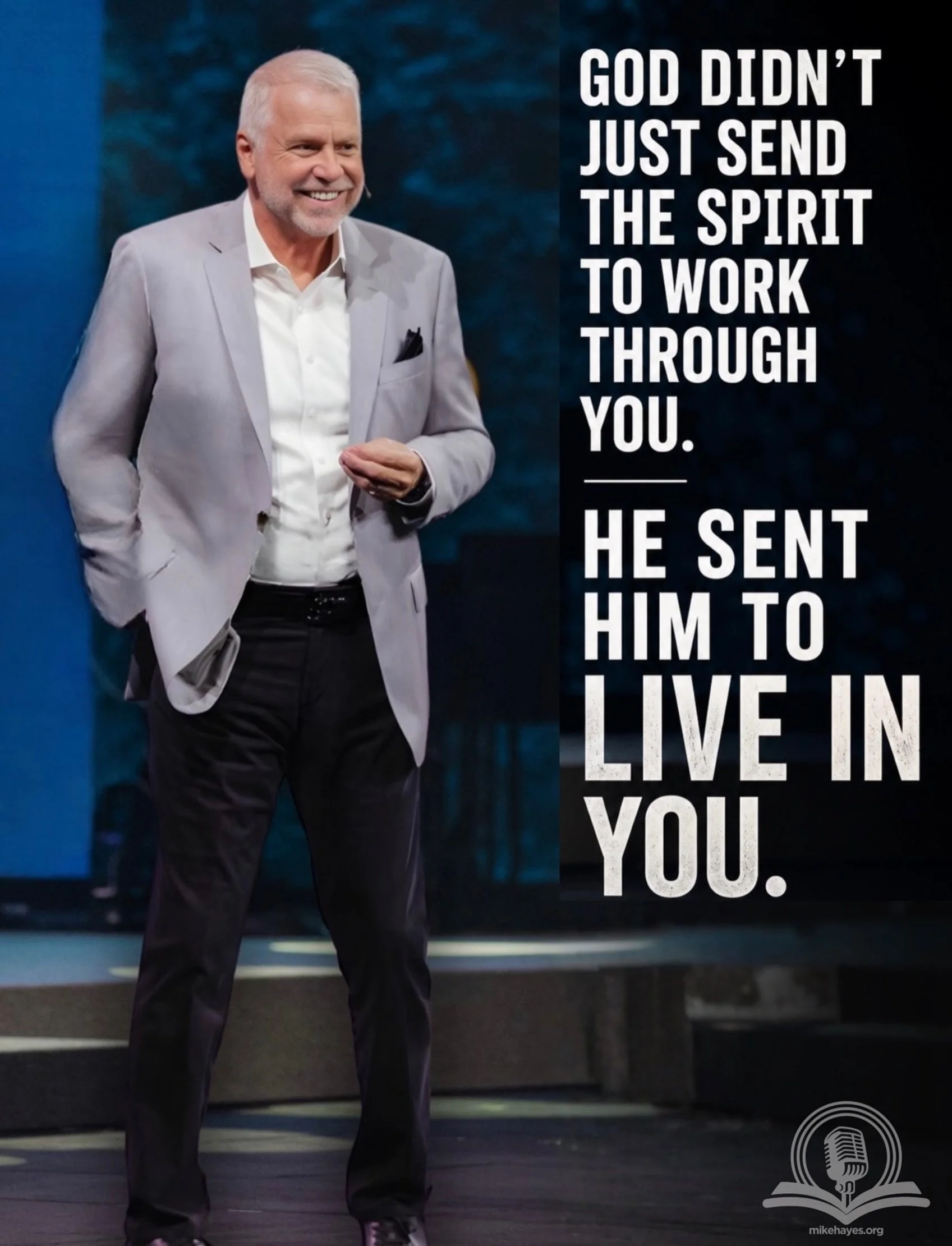The Holy Spirit is not distant. He is God&rsquo;s presence in our lives every day.

What a gift it is to know that we never walk through life alone.