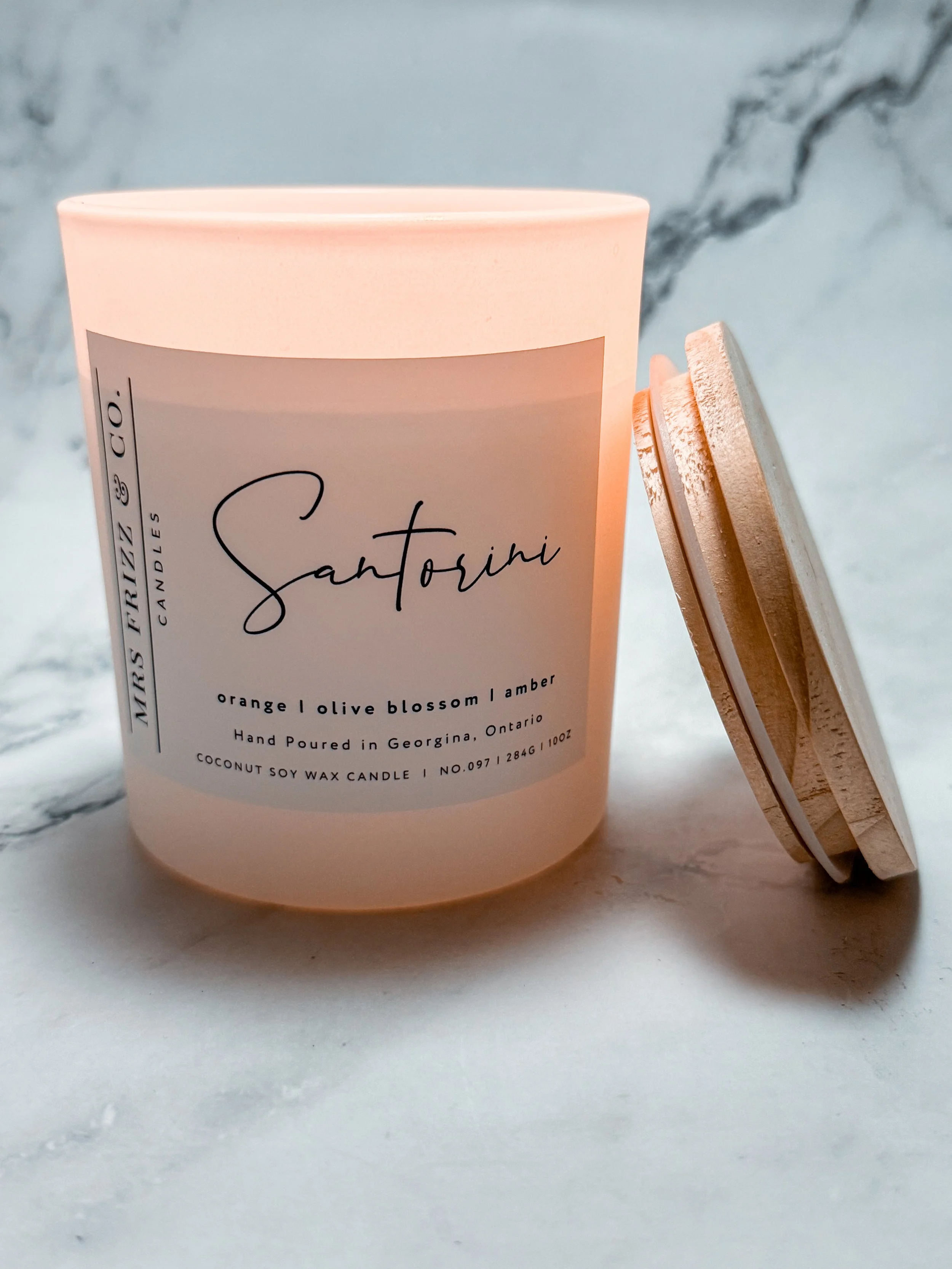 Santorini 10oz Two Wick Candle