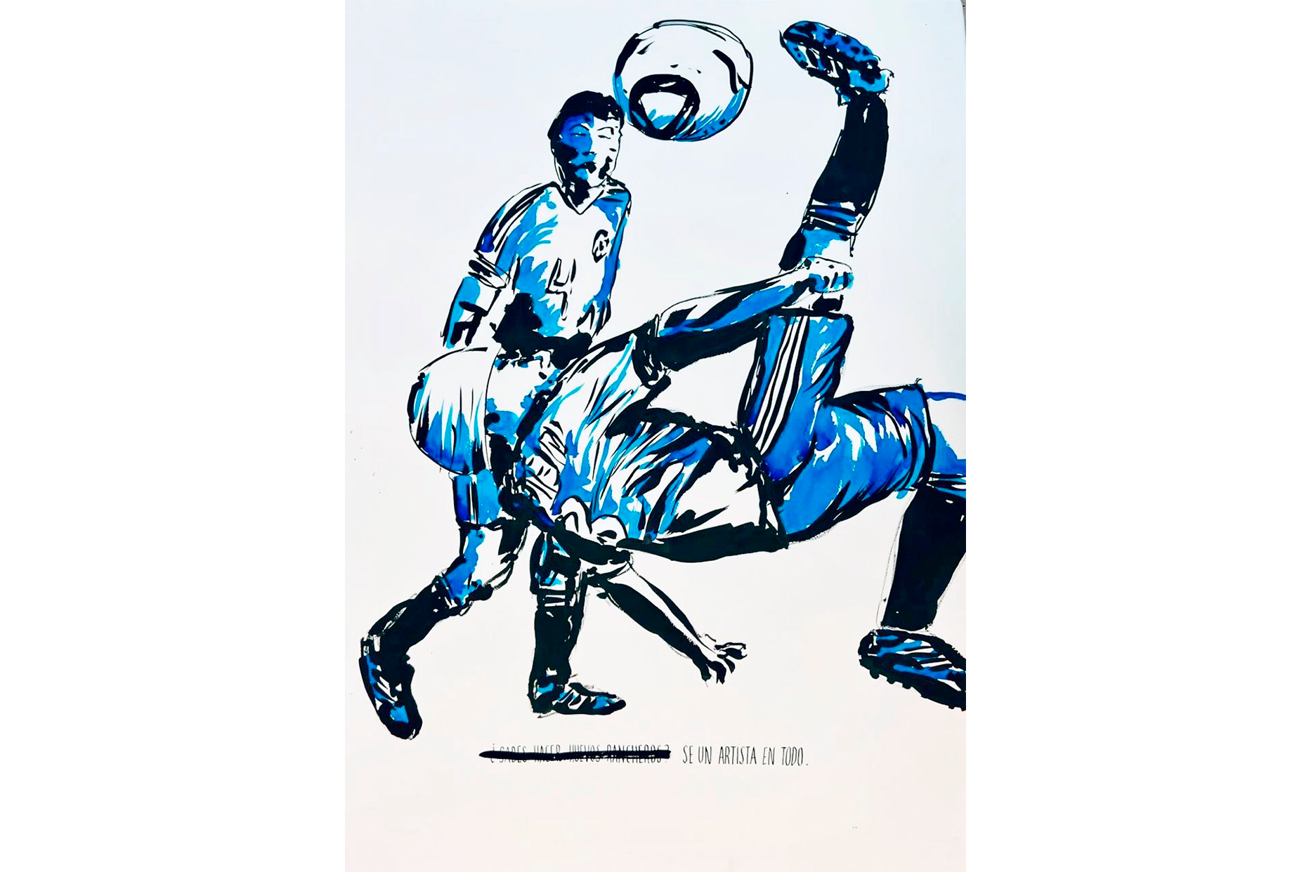 Se un artista en todo