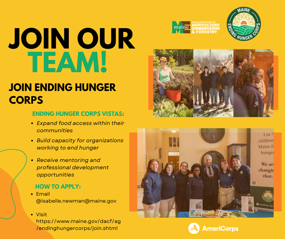 Healthy Lincoln County Seeks Food Systems VISTA to Support Countywide Food Access