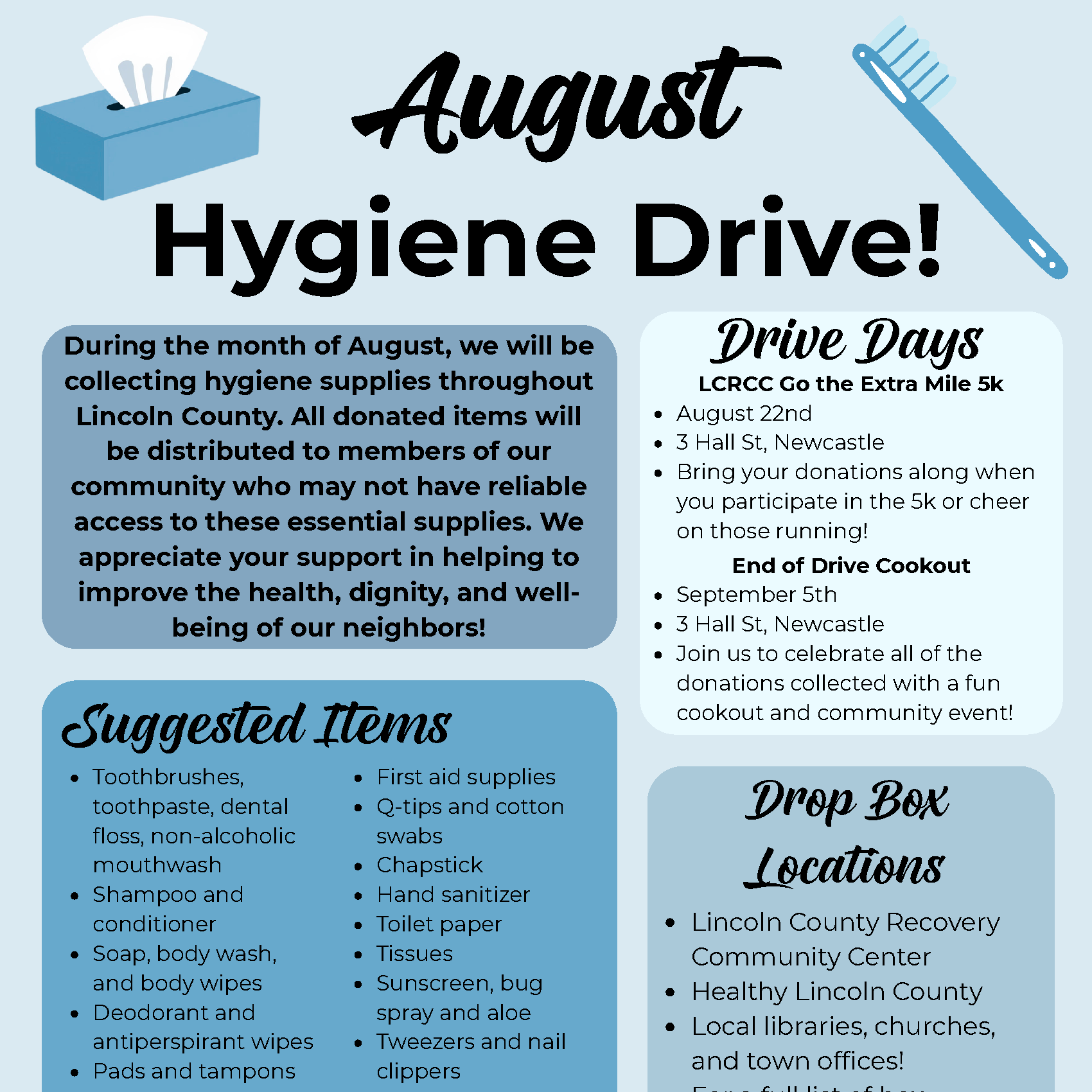 HLC supporting community hygiene drive 