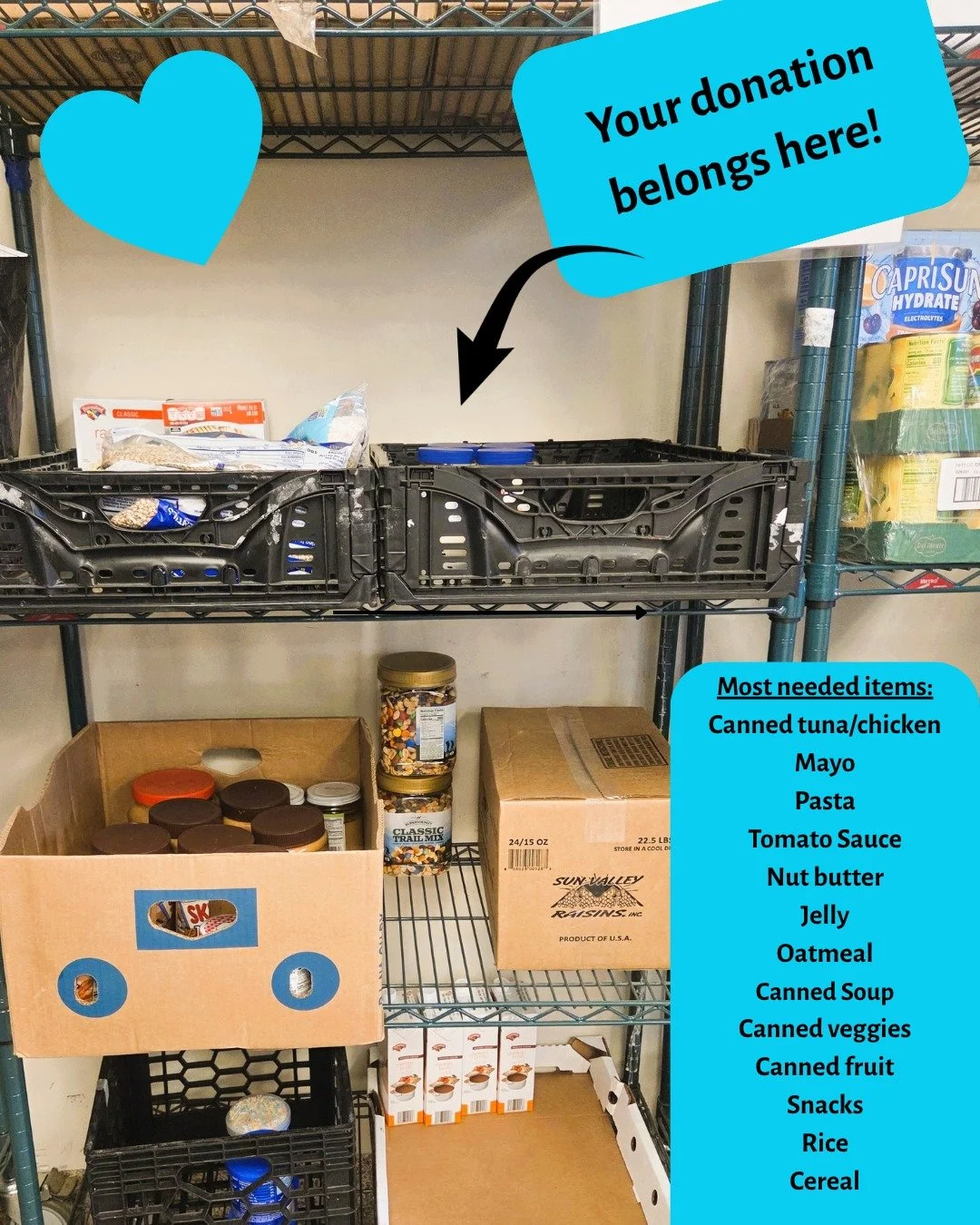 Yikes! Our shelves that hold pantry items for community share tables are looking pretty sad. We have been so lucky to have some stellar partners and individuals keeping us going this summer, but we still have been decreasing the amount of food we are