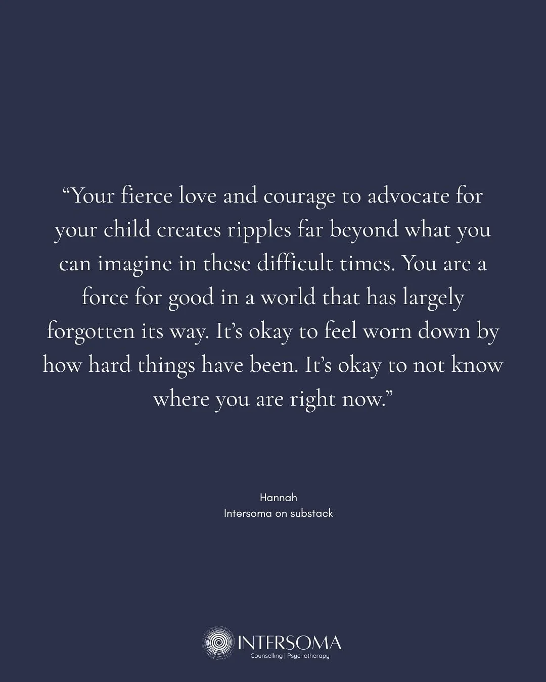 For those who have poured their heart and soul and every resource possible into supporting a child through deep challenges. For those feeling like there&rsquo;s nothing good to recap 2025 about. This is for you.

The full piece is on substack. Please