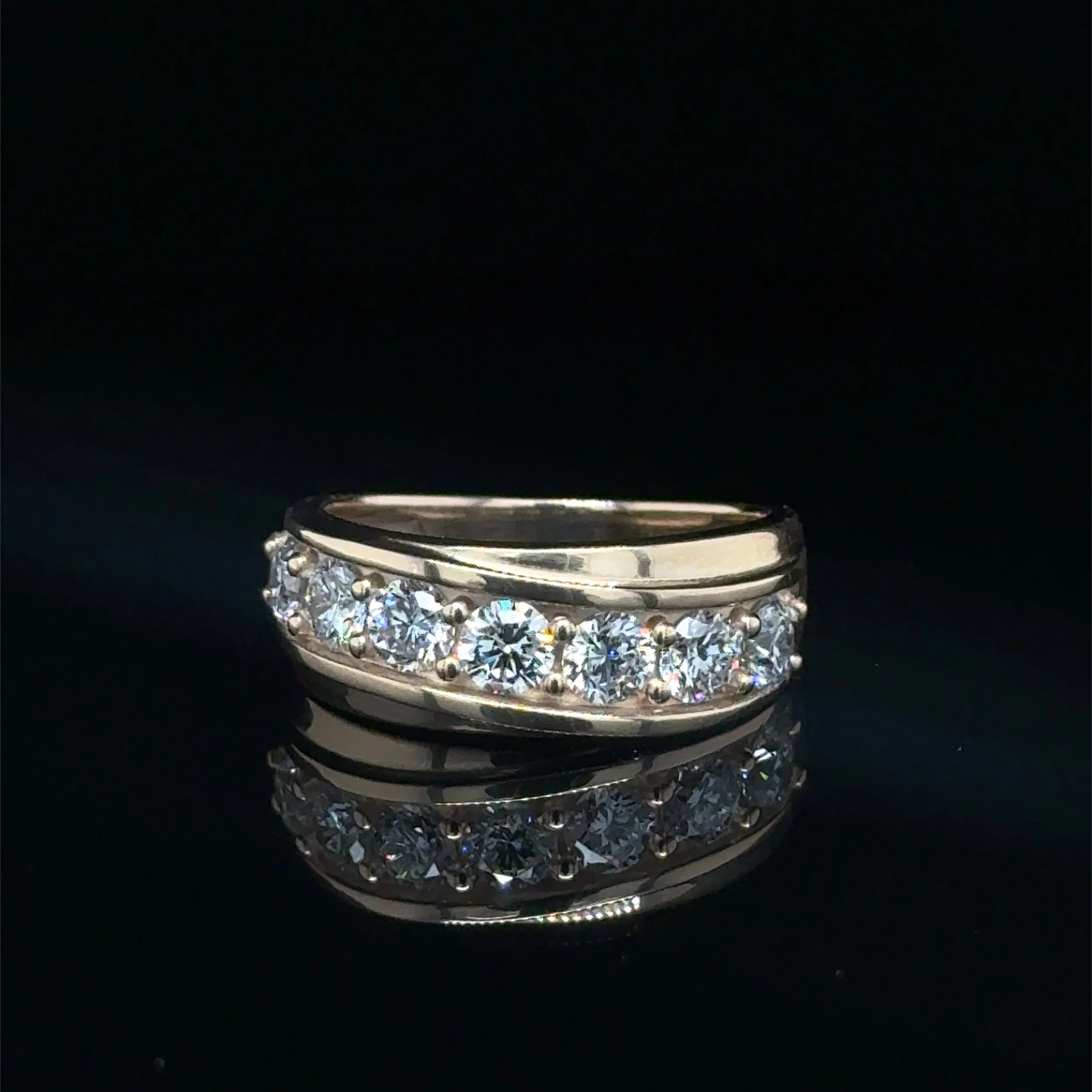 Men's 1.75carat wedding band