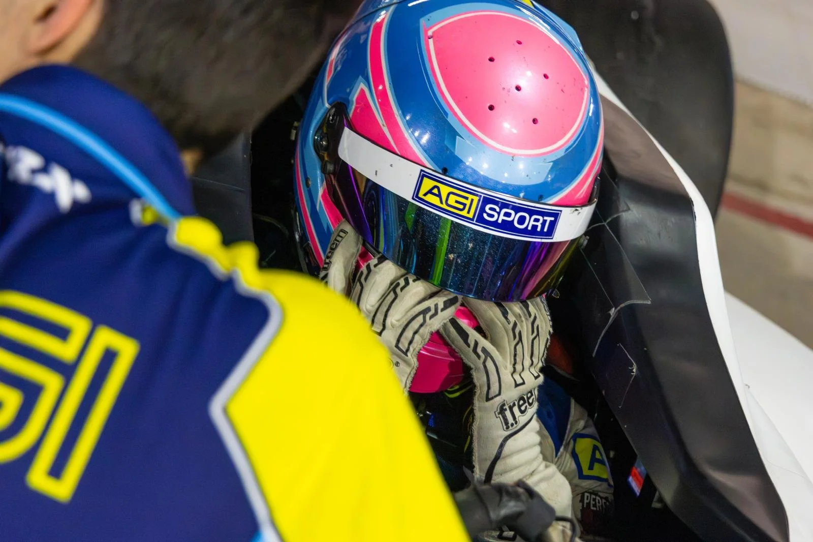 AGI racer Koby Wilson