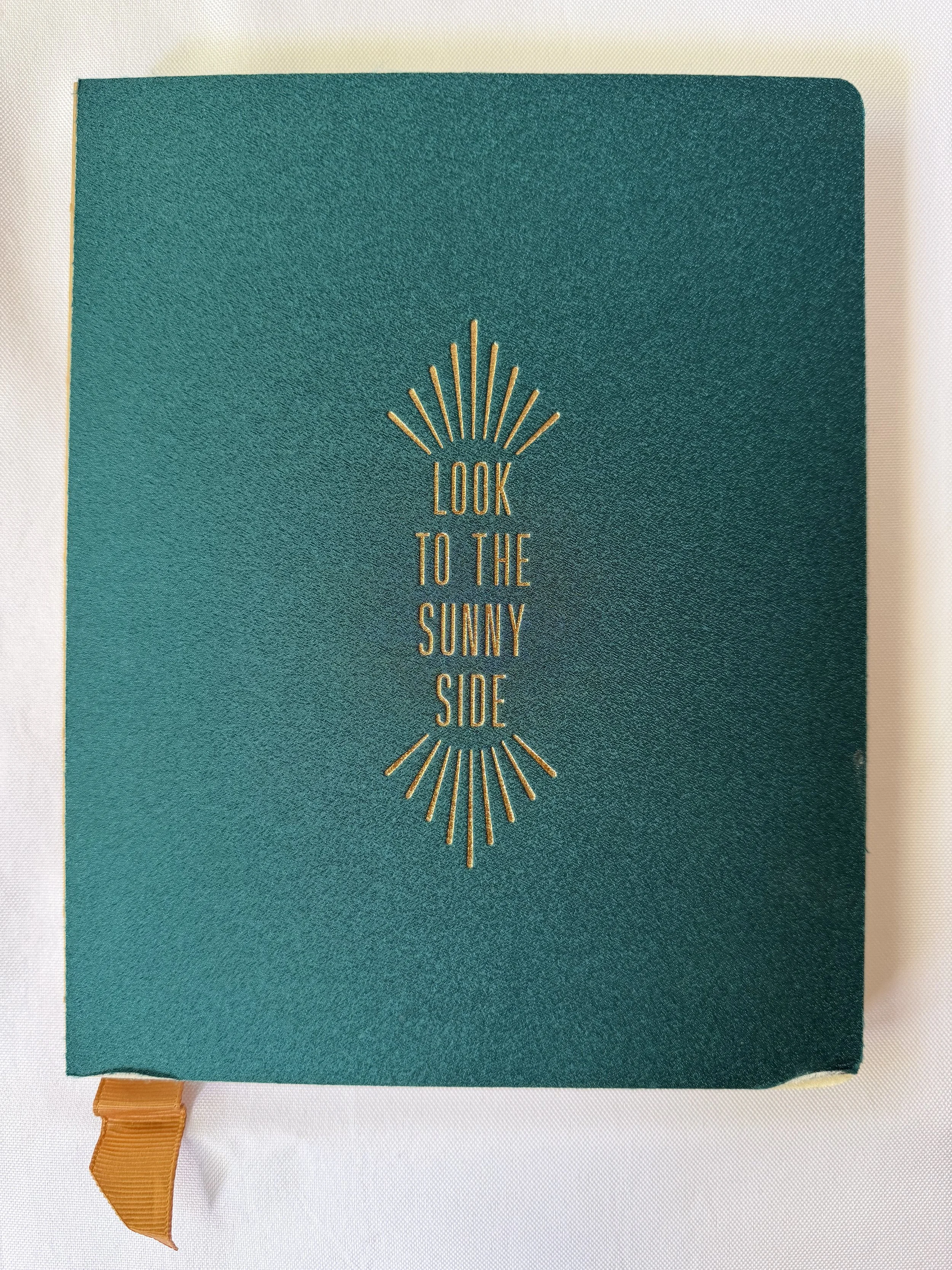 Look to the sunny side exposed binding journal notebook