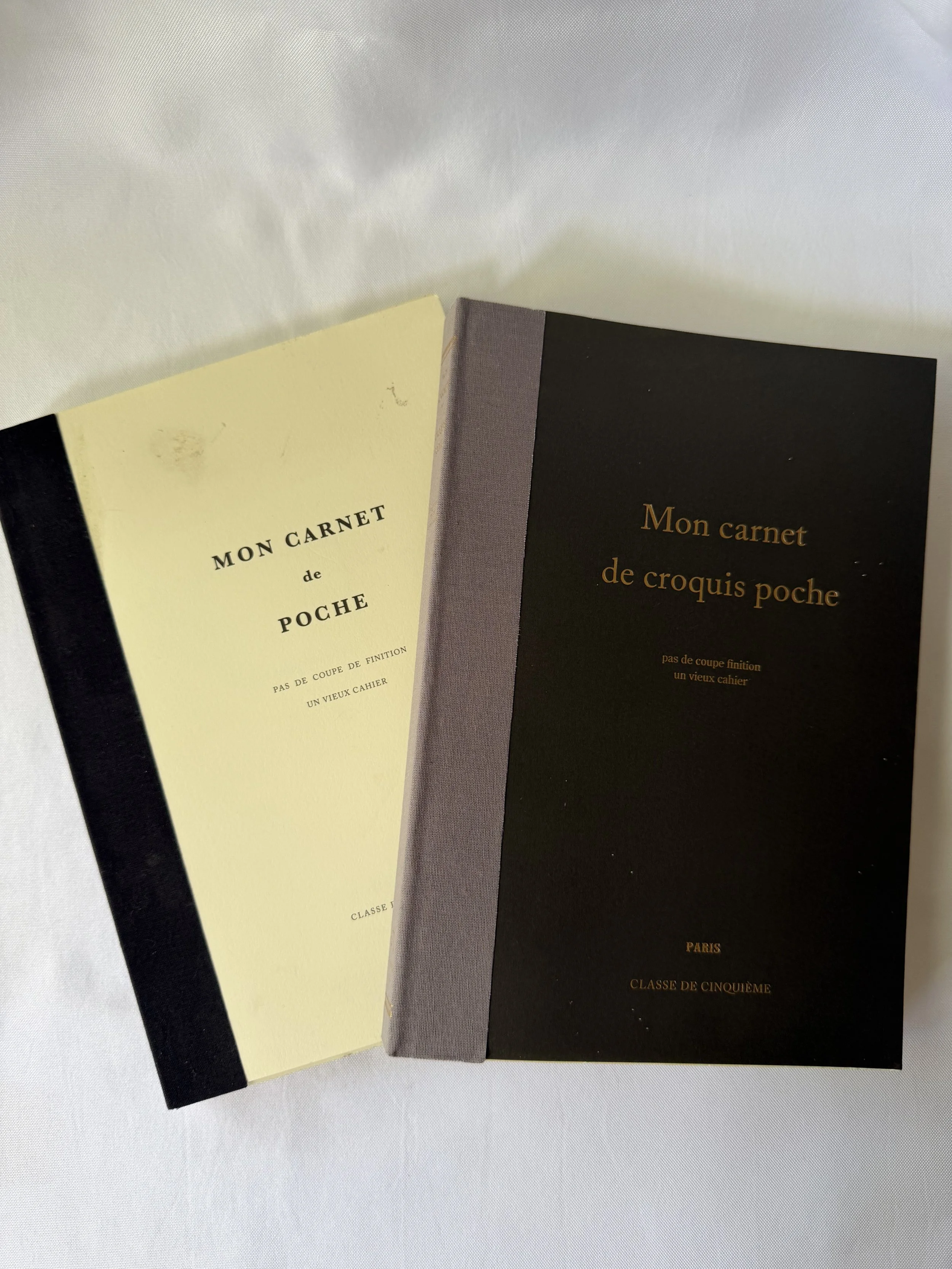 Vintage French Artist Notebook