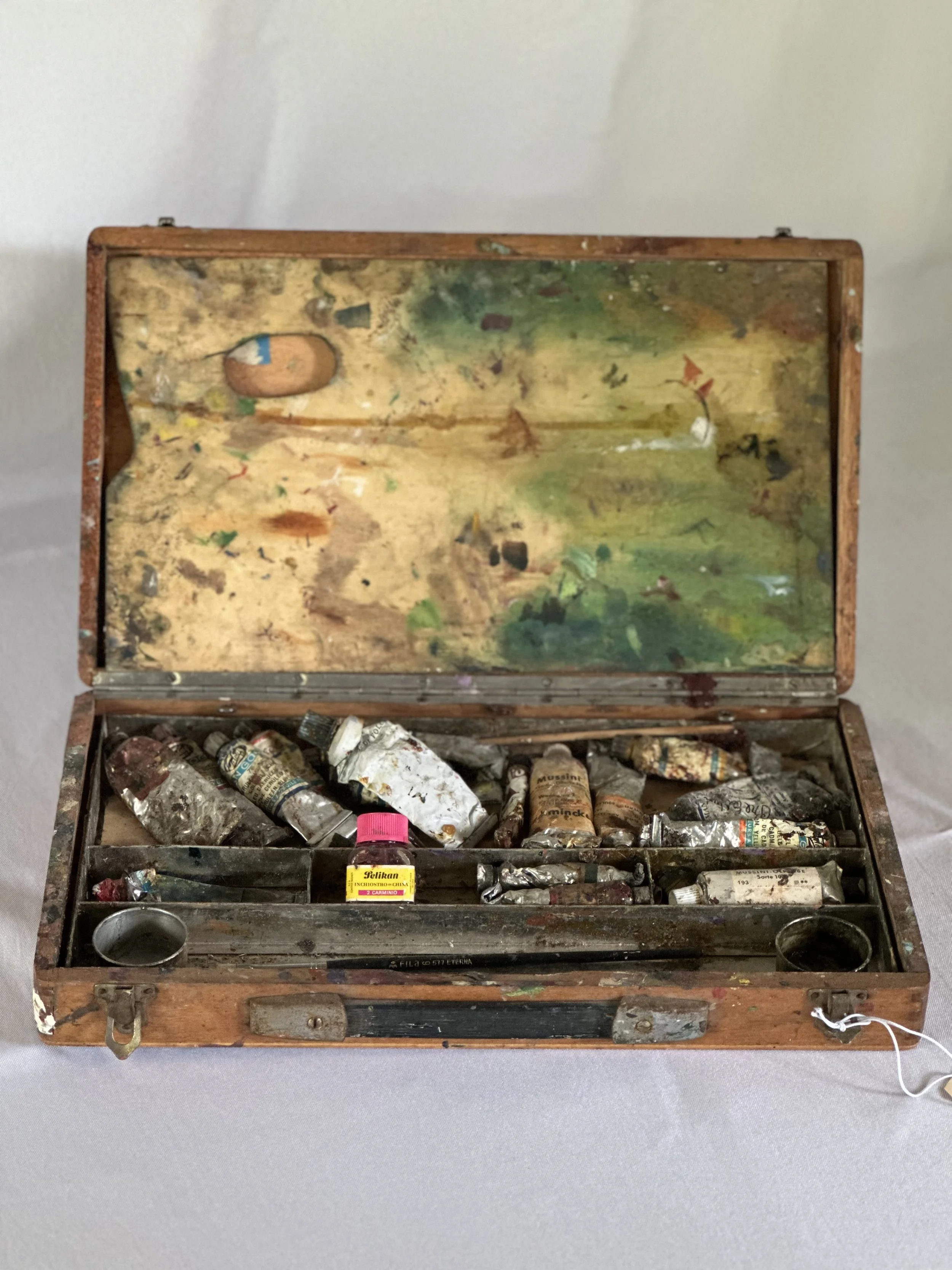 Antique French Artist Box