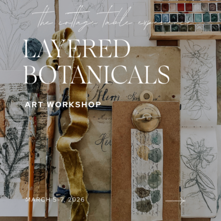 Layered Botanicals Art Workshop