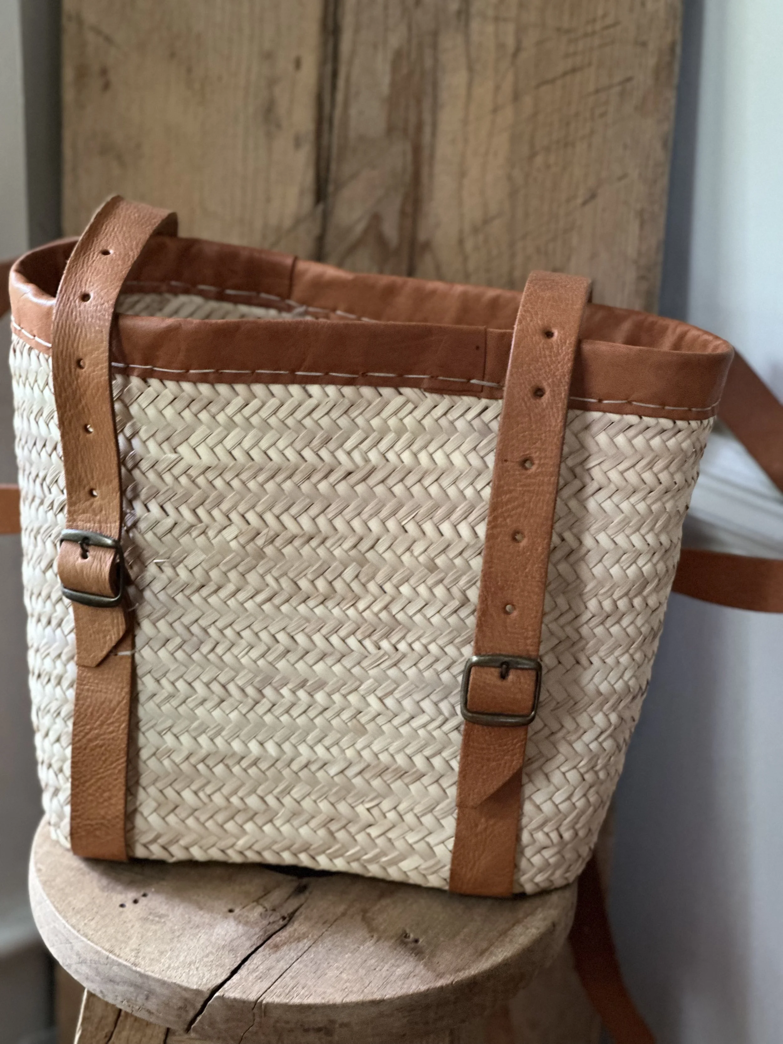 French Backpack Basket - Small