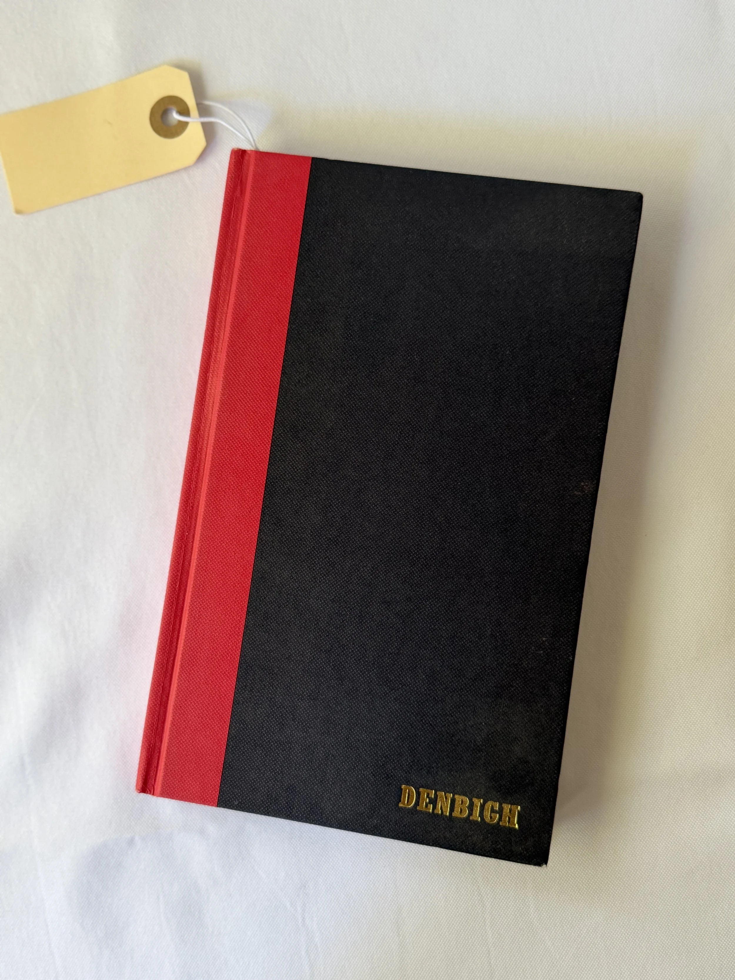 Vintage Denbigh Journal Notebook