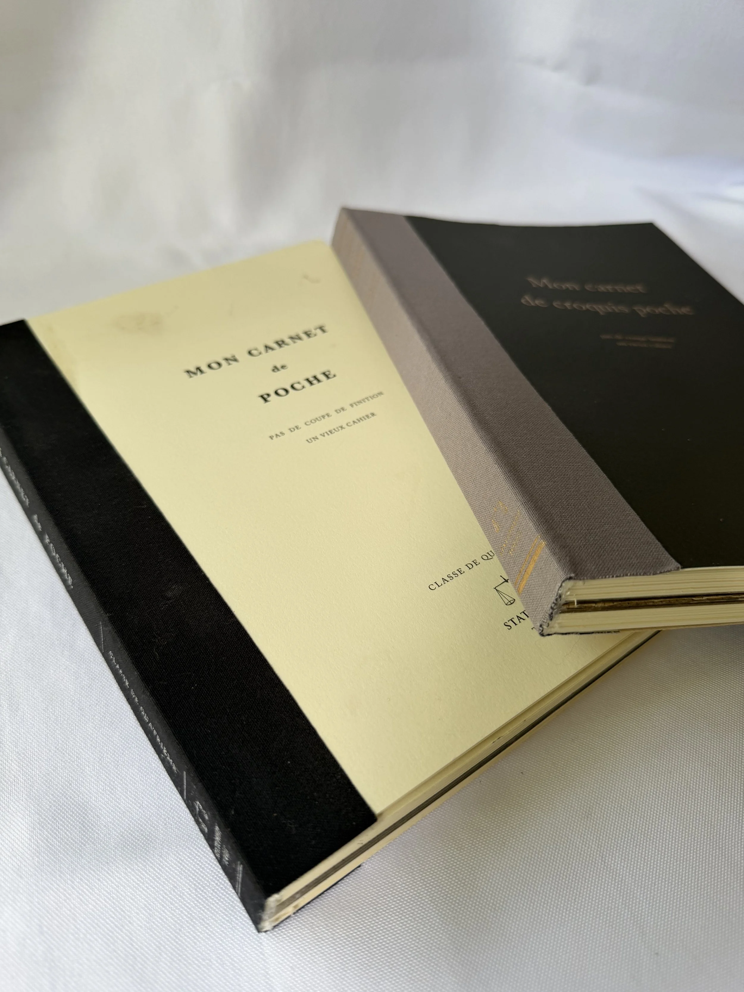 Vintage French Artist Journal