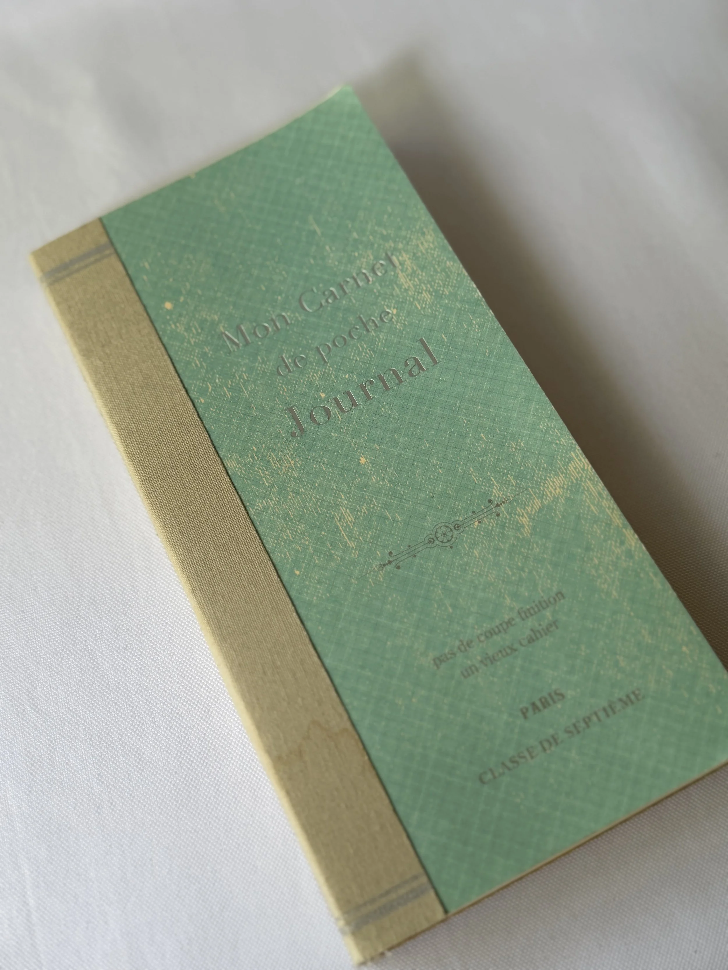 Small French Planner Notebook