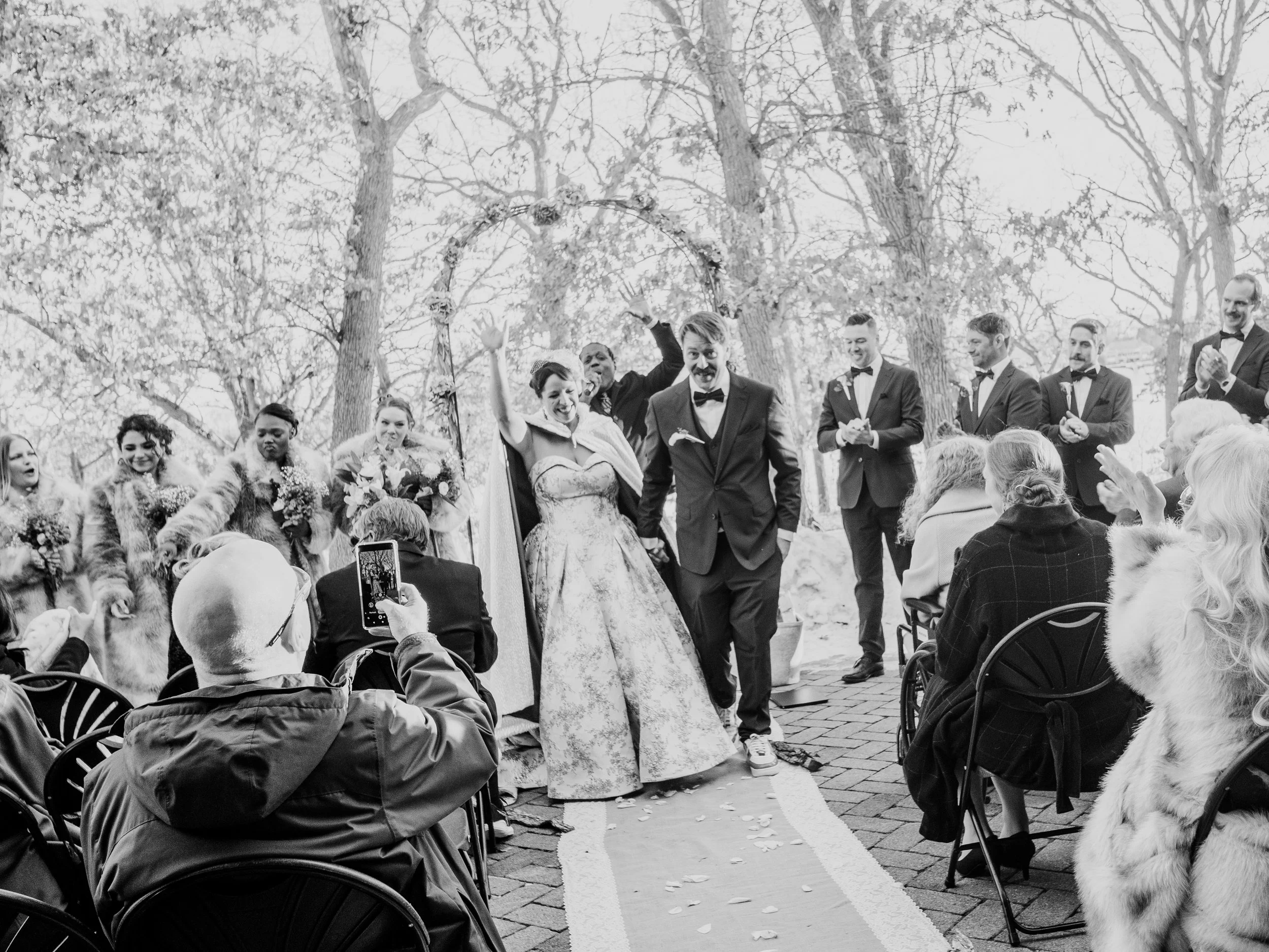 A Winter Wedding at Silverwood Park | Hamil & Vanessa