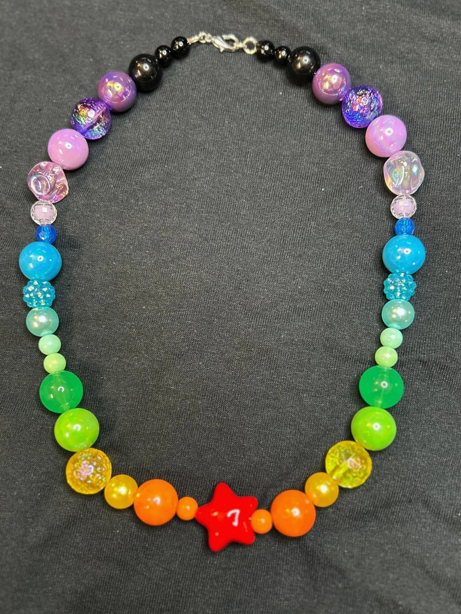 Spectrum necklace