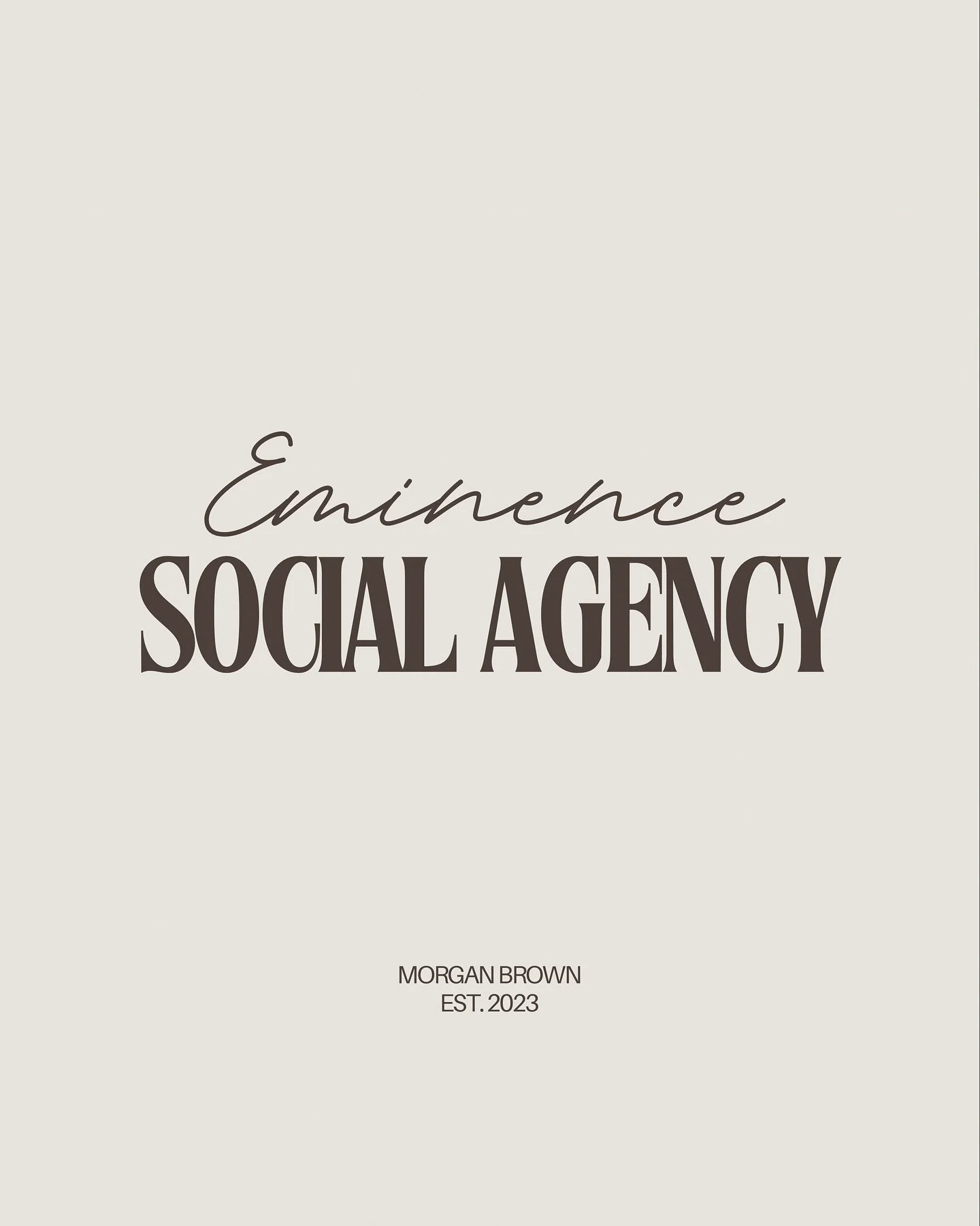 Welcome to Eminence Social Agency - where strategy meets creativity, and your brand finally feels like you.

I help you Med Spas, Salons, Real Estate professionals and creative entrepreneurs show up confidently online through elevated, authentic mark