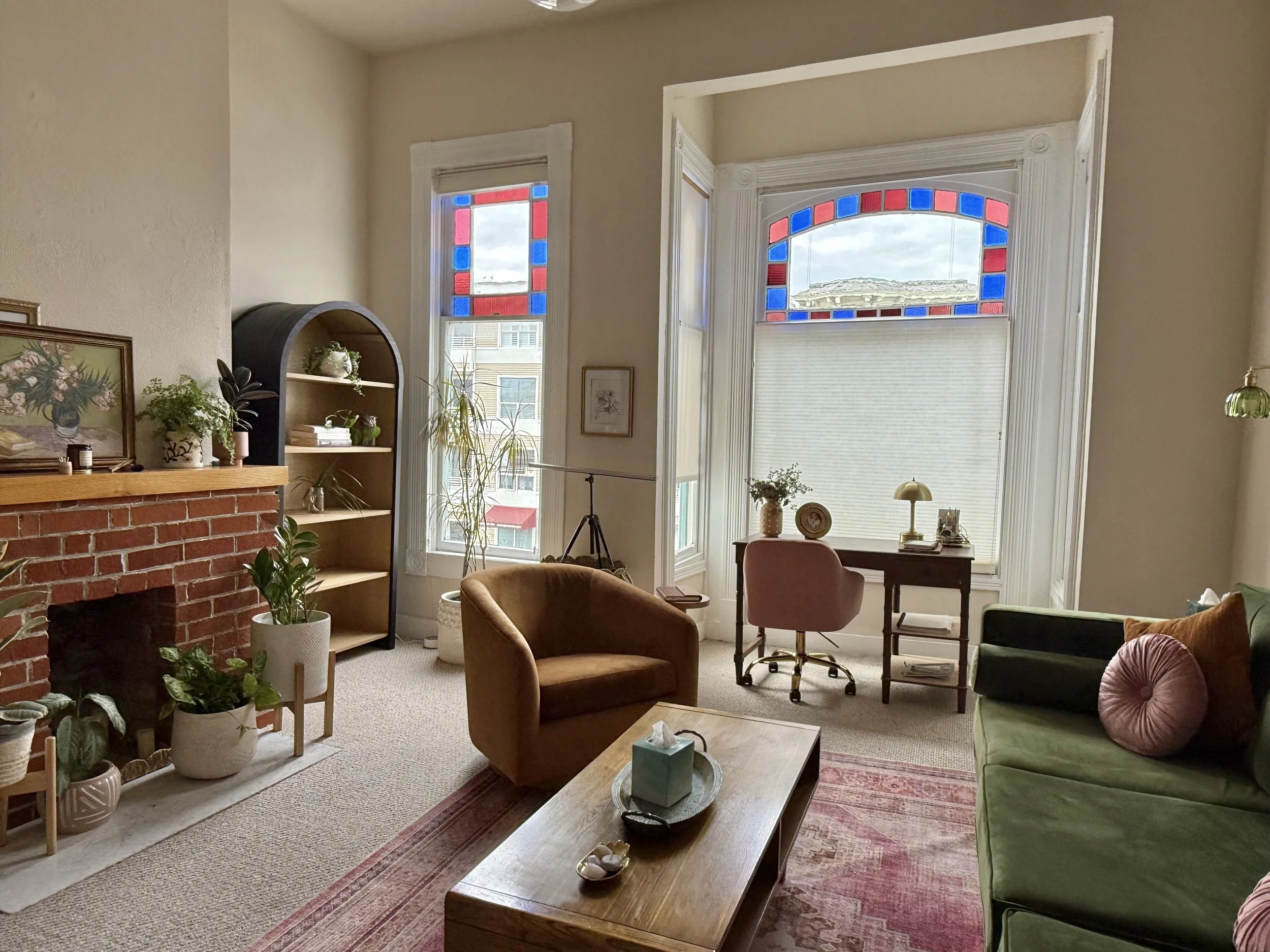 “SF Psychotherapy Collective in-person therapy office at 2024 Divisadero St in San Francisco”