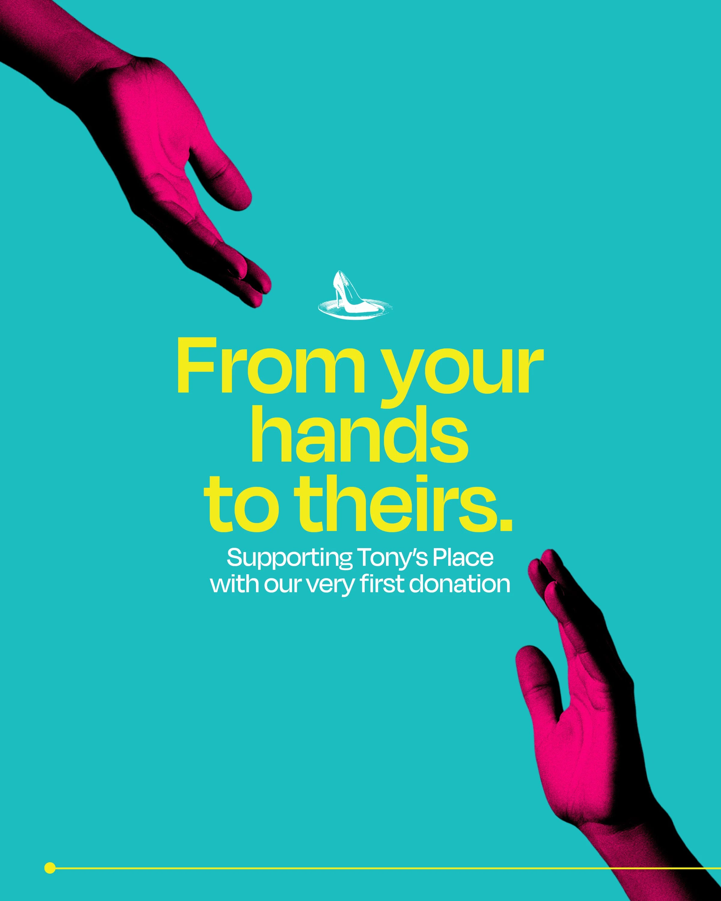 Our First Big Donation! 