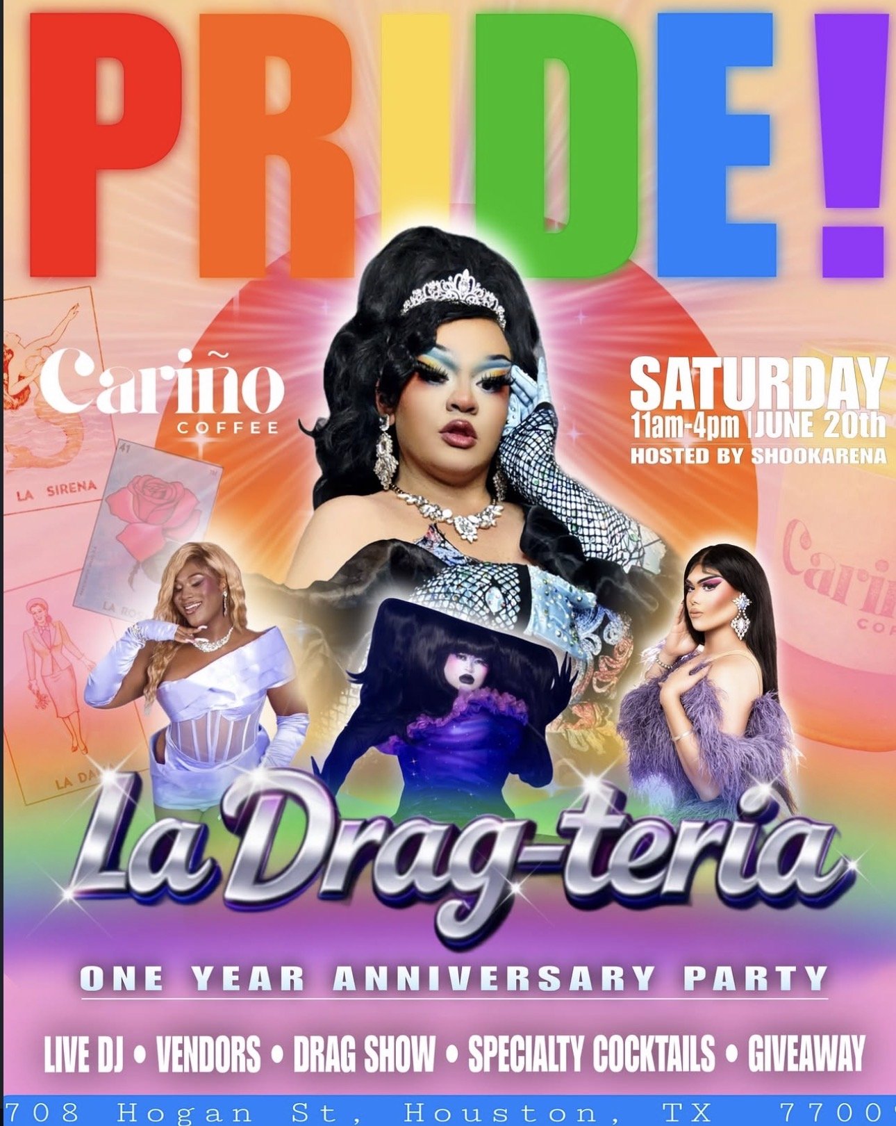 Pride Month Party at Cariños