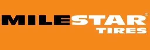 Milestar Tires logo on an orange background