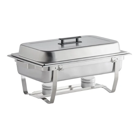 8 Qt. Stainless Steel Rectangular Chafer