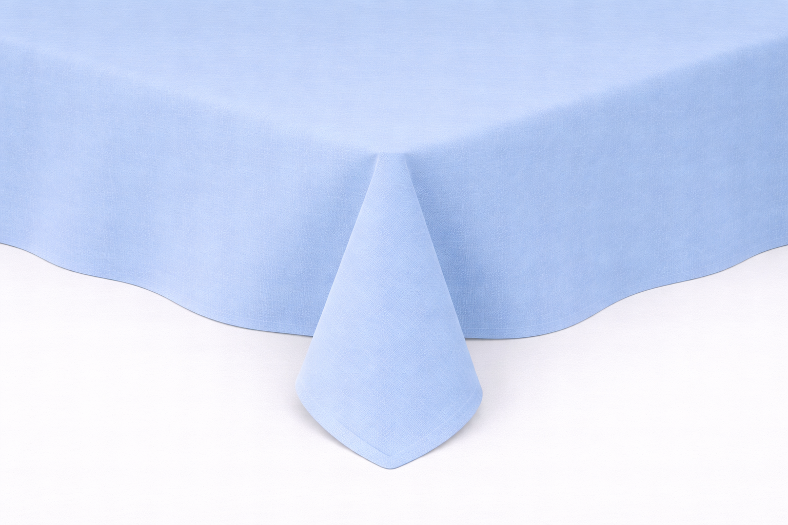 Sky Blue Polyester