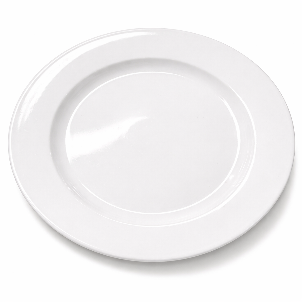 10.5" Classic White Dinner Plate