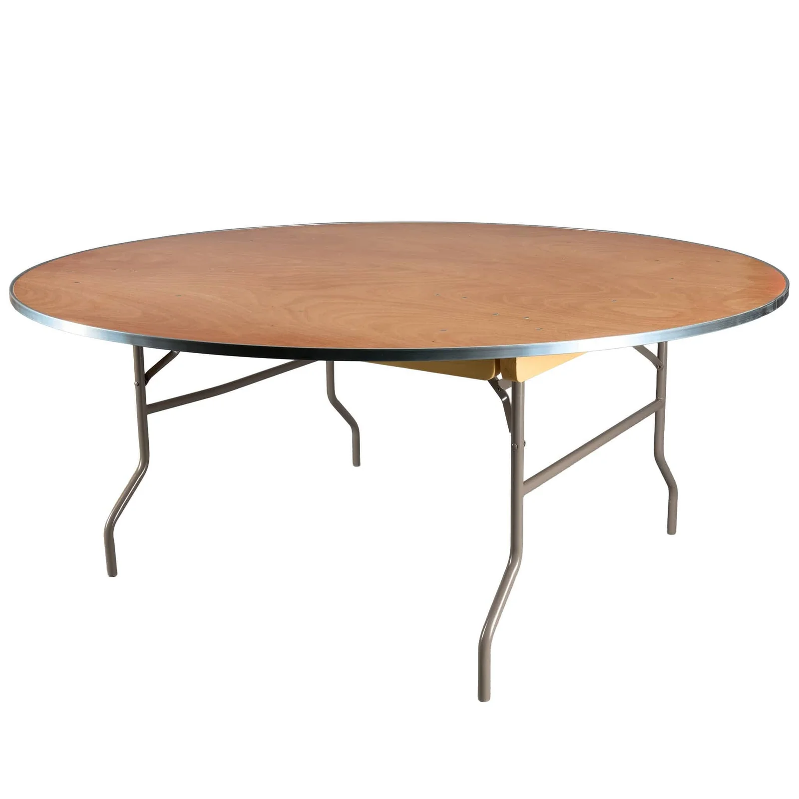 6-Foot Round Heavy Duty Folding Banquet Table
