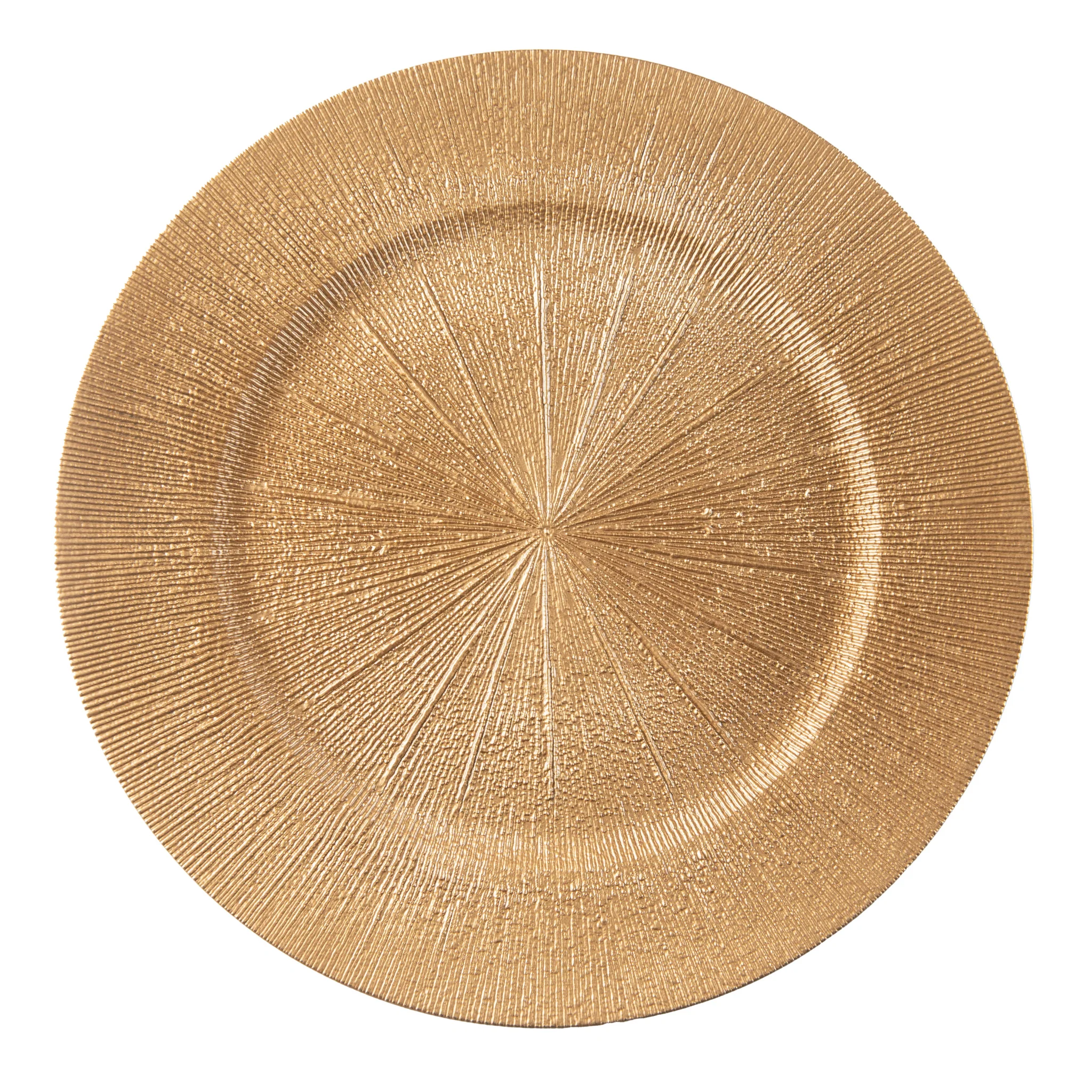 Radiant Gold Acrylic Charger Plate