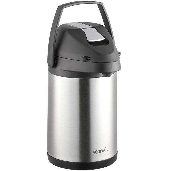 Stainless Steel Airpot Dispenser – 3-Liter Capacity