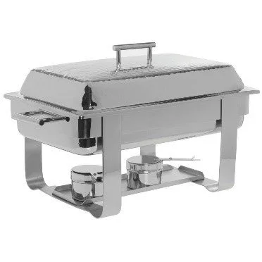 8 Qt. Hammered Stainless Steel Chafer