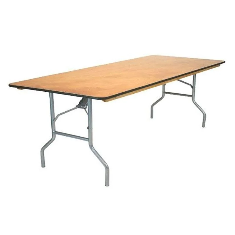 8-Foot Rectangular Folding Table