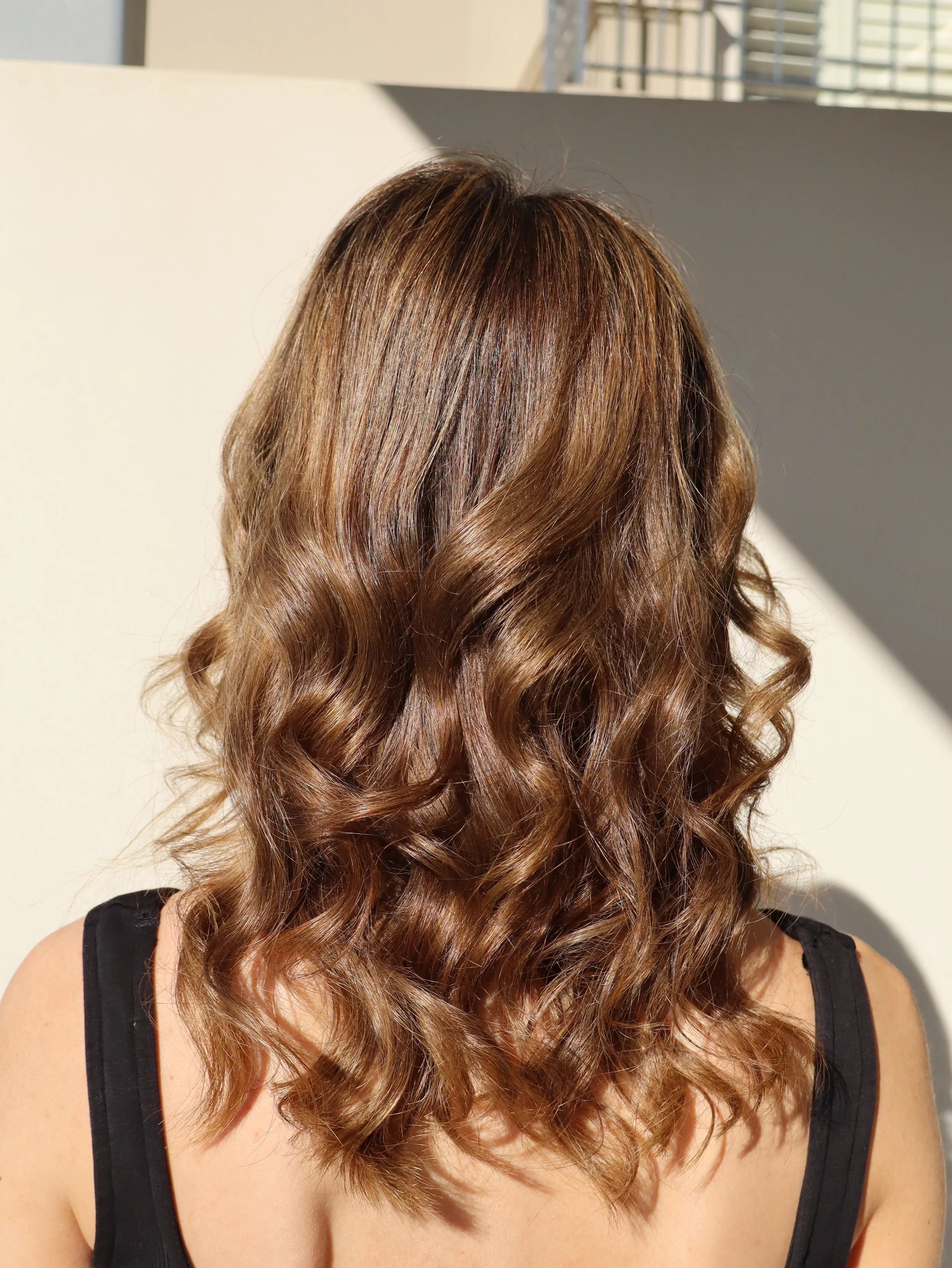 Hair back shot