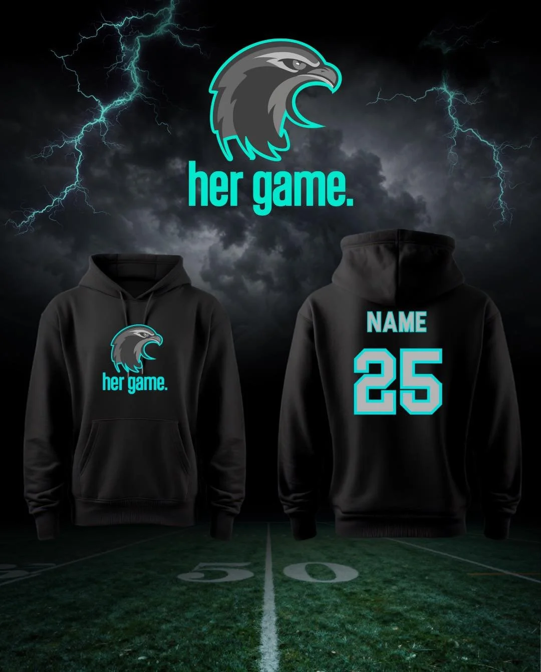 ⚡️NEON NEVER LOOKED SO GOOD⚡️

Rep the Utah Falconz with the WNFC&rsquo;s Her Game highlighter hoodie. Bring the energy, on and off the field 🦅

LAST CHANCE TO ORDER ➡️ link in bio

No longer available after February 2nd!

@wnfcfootball
#WNFC #WNFCF