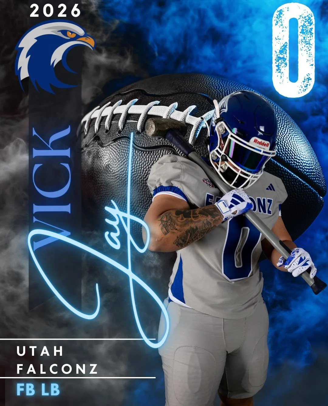 Meet Jay #0 &bull; FB / LB

Utah local, project manager, and heading into her second season with the Falconz.

Jay grew up watching her older brother play and always knew football was where she wanted to be. The game wasn&rsquo;t just something she a